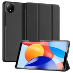 Dux Ducis Redmi Pad SE 8.7 Domo Series kolmekordse alusega PU-nahast tahvelarvuti &uuml;mbris must