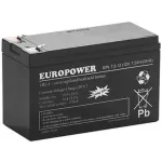AGM Battery EUROPOWER Series EPL 12V 7.2Ah T1 (15 Years Lifespan)