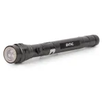 ENTAC EFL-1W-FLEX-ALU 1W LED-taskivalgusti teleskoopkaelaga, alumiinium, must