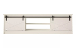 TV-kapp Cama Meble GRANERO RTV 200x56,7x35 cm &mdash; valge pealispind, puitlaastplaadist korpus