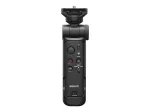 Sony GP-VPT3 Multi-Function Shooting Grip with Wireless Remote Control, Mini Tripod, Bluetooth, for Alpha, RX, ZV Cameras, Black