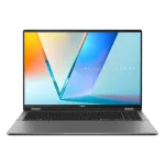 ASUS Vivobook 16 Flip TP3607AA-FLIP-DISSI4X Copilot+ PC 2-in-1 s&uuml;learvuti, 16-tolline WUXGA OLED puutetundlik, Intel Core Ultra 9 386H, 32GB LPDDR5x, 1TB SSD, Windows 11 Pro, prantsuse AZERTY klaviatuur