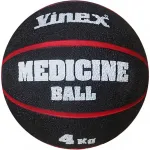 Meditsiinipall Smj VMB-L004R Must-Punane 4kg
