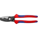 Knipex 95 12 200 kaablik&auml;&auml;rid kahe l&otilde;ikeservaga, 200 mm