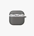UNIQ Glase &uuml;mbris Apple AirPods 4 jaoks, l&auml;ikiv suitsune
