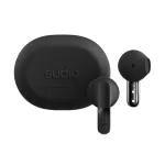 Sudio N3 juhtmevabad Bluetooth-k&otilde;rvaklapid mikrofoniga, Onyx Black