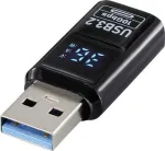 Renkforce USB 3.2 Gen 2 adapter, USB-A isane USB-A emasele, 10 Gbps, must RF-6826676