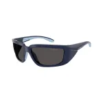 Arnette AN4355-275987 meeste ristk&uuml;likukujulised p&auml;ikeseprillid, mati must raam, hallid l&auml;&auml;tsed, 62-16-125 mm