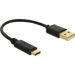 USB-laadimiskaabel DeLOCK 80954 Type-A USB USB-C-le 3 A 15 cm