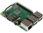 Raspberry Pi 3 Model B+ 1GB RAM Quad-Core 1.4GHz arendusplaat Wi-Fi 5, Bluetooth 4.2, Gigabit Ethernet Raspberry Pi 3B+