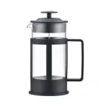 ASI COLLECTION kohvipress GULFI M 600ml French Press, borosilikaatklaas, must/h&otilde;bedane