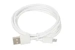 Laadija iBOX C-41 USB 2A, 1 USB-port, microUSB-kaabel, valge