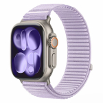 Tech-Protect NylonLoop rihm Apple Watch 8 / 9 / 10 / 11 / 12 / SE (40 / 41 / 42 mm) kellale, lilla