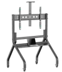 Mobiilne p&otilde;randa-TV-alus ONKRON TS2080-B 60&ndash;120-tollistele teleritele, must