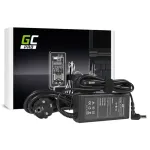 Toiteadapter Green Cell AD01P &mdash; 60 W, 19 V 3,42 A, siseruumides kasutatav s&uuml;learvuti toiteallikas, must