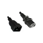 Microconnect PE030620 toitekaabel Must 2 m C13 pistikupesa C20 pistikupesa