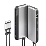 Dokkimisjaam ALOGIC 10-&uuml;hes kahekordse USB-C Super Dock