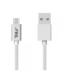 USB-Micro USB andmekaabel Tellur Nylon Braided 1 m H&otilde;bedane