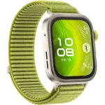 Huawei WATCH Fit 4 Pro nutikell 4,62 cm (1,82") AMOLED 480 x 408 puuteekraan, 40 mm, GPS, NFC, titaankorpus, roheline nailonrihm