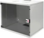 Seinale kinnitatav serverikapp ROLINE 9U, 19 tolli 540x400 mm, p&otilde;hikomplekt, hall