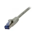patch-kaabel RJ45 - CAT6A 500Mhz - 1.0m - gray - S-STP(S/FTP) - komponenttestitud(GHMT-sertifitseeritud) - AW