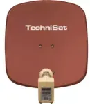 Satelliitantenn TechniSat Digidish 45 Twin punane