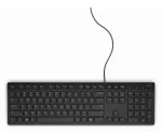 DELL Juhtmega klaviatuur - KB216 - Hispaania (QWERTY) - Must, T&auml;issuuruses (100%), Juhtmega, USB, QWERTY, Must