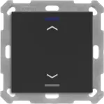 MDT BE-TAL550106.A1 KNX nupp Valgus 55 1-suunaline RGBW Must matt Jalusii 1 (BE-TAL550106.A1)