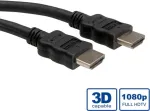 ROLINE - Video-/Audio-/v&otilde;rgukaabel - HDMI - 30 AWG - HDMI, 19-kontaktiline (M) - HDMI, 19-kontaktiline (M) - 2 m - Varjestatud - Must (11.04.5732)