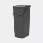 Brabantia Sort & Go 40L ristk&uuml;likukujuline taaskasutuspr&uuml;gikast, hall