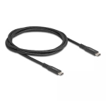USB-kaabel DeLOCK 80024 USB-C isane-isane 20 Gbps 100 W 1 m