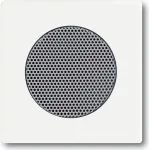 BUSCH JAEGER 8200-0-0123 - Valge - tavap&auml;rane - Busch-Jaeger - Matt - 8223 U - 63 mm
