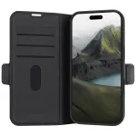 dbramante1928 Oslo Pro OP61BL006342 klapiga &uuml;mbris Apple iPhone 16 Pro jaoks, PU / plast, must