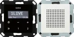 Gira System 55 s&uuml;vispaigaldatav raadio RDS, puhasvalge matt (2280 27)