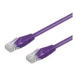 Goobay 95563 CAT 5e &uuml;henduskaabel, U/UTP, 1,5 m, violetne, CCA