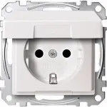 Pistikupesa CEE 7/3 Merten MEG2310-0419 Valge