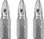 KWB 121101 Pozidriv-otsak PZ1, teras, 3 tk