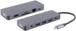 shiverpeaks &reg;-BASIC-S--USB-DOCK--USB-C multidokk, 11in1, HDMI, VGA, PD, Hub, SD, LAN, AUX (BS14-05028)