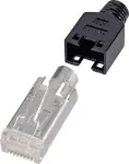 Renkforce H9540.4-10 juhtmepistik RJ45 must - h&otilde;bedane - l&auml;bipaistev (H9540.4-10)