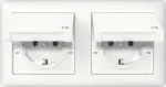 GIRA 415803 SCHUKO KD + Set IP44 + raam (415803)