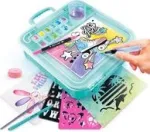 Kaasaskantav akvarellikomplekt tarvikutega &mdash; Canal Toys ART012, kompaktne reisikohver v&auml;rvide ja t&ouml;&ouml;riistadega