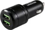 VOLTCRAFT CPS-36W VC-11015375 USB-laadija s&otilde;idukile, v&auml;ljundvool (maks.) 3 A, 2 x USB (VC-11015375)