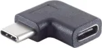 USB 3.1 Type‑C adapter ShiverPeaks 13‑40001 &mdash; isane emasele 90&deg;