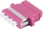 Fiiberoptiline adapter S/CONN 07-60043 LC violetne mitmerežiimiline 1 tk