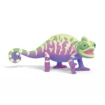 schleich Caspar kameeleon vikerkaarev&auml;rvides, 3 a, Mitmev&auml;rviline, Plastik