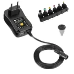 Techly IPW-NTS1000G2 toiteadapter/inverter Siseruumidesse 12 W Must