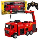 Huina 1362 kaugjuhitav tulet&otilde;rjeauto kraana ja veekahuriga, 1:18