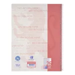 Oxford Collegeblock A4+ 80 Sheets 90 g/m&sup2; Squared 4-Hole Punched Right Margin White