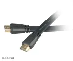 Akasa HDMI 2m High Speed HDMI kaabel Ethernetiga 10,2 Gbit/s 4K 3D Must