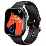 iWear WS78 Plus 2,0 tolli Infinite Display Alu-Ceramic Dual BT Call Smart Watch S&uuml;dame l&ouml;&ouml;gisageduse monitor Must